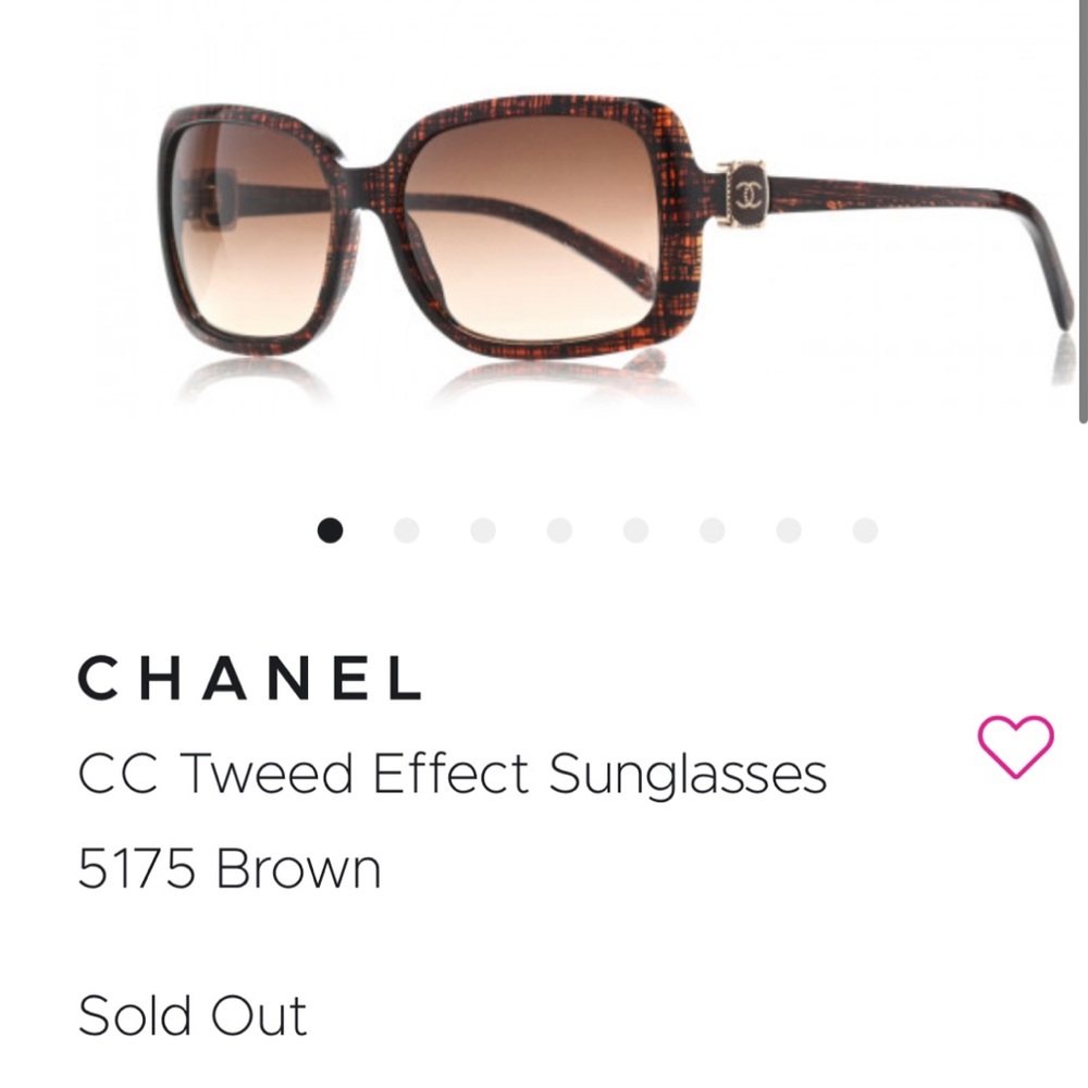Used Beautiful Chanel sunglasses.
